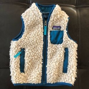 EUC Patagonia vest 6-12m unisex
